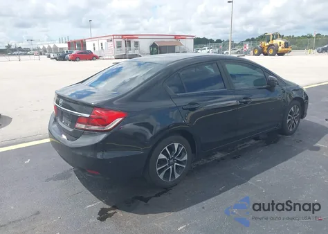 2015 Honda Civic Lx из США, поврежденный, VIN 19XFB2F5XFE014071